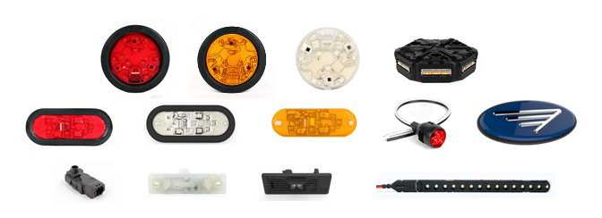 LED Signal & Marker Lights for Commercial Vehicles